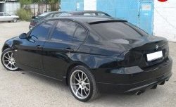 5 999 р. Накладка заднего бампера AC SHNITZER BMW 3 серия E90 седан дорестайлинг (2004-2008) (Неокрашенный)  с доставкой в г. Майкоп. Увеличить фотографию 3