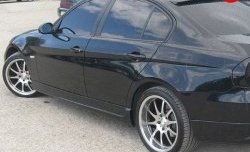 4 999 р. Пороги накладки AC Shnitzer BMW 3 серия E90 седан дорестайлинг (2004-2008) (Неокрашенные)  с доставкой в г. Майкоп. Увеличить фотографию 2