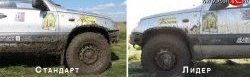 999 р. Комплект передних широких брызговиков Лидер Chevrolet Niva 2123 дорестайлинг (2002-2008)  с доставкой в г. Майкоп. Увеличить фотографию 6