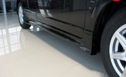 5 399 р. Пороги накладки Mugen  Honda Civic  FD (2005-2011) седан дорестайлинг, седан рестайлинг (Неокрашенные)  с доставкой в г. Майкоп. Увеличить фотографию 2