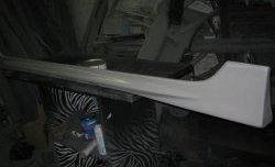 5 399 р. Пороги накладки Mugen  Honda Civic  FD (2005-2011) седан дорестайлинг, седан рестайлинг (Неокрашенные)  с доставкой в г. Майкоп. Увеличить фотографию 6