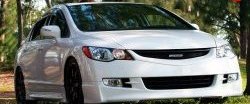 Решётка радиатора (без сетки) Mugen Honda Civic  FD (2005-2008) седан дорестайлинг