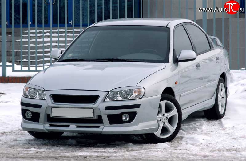 699 р. Реснички Rieger KIA Spectra (2000-2009) (Неокрашенные)  с доставкой в г. Майкоп