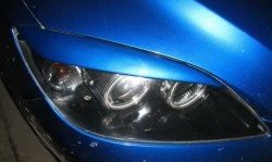 829 р. Реснички Racing  Mazda 3/Axela  BK (2006-2009) рестайлинг, хэтчбэк (Неокрашенные)  с доставкой в г. Майкоп. Увеличить фотографию 2