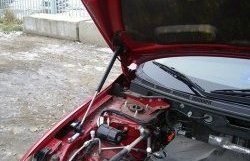 2 449 р. Упоры капота Sport Mitsubishi Lancer 10 CY седан дорестайлинг (2007-2010)  с доставкой в г. Майкоп. Увеличить фотографию 3