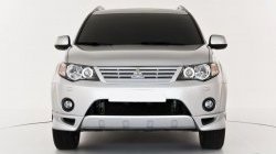 679 р. Радиаторная решётка Sport Mitsubishi Outlander XL (CW)  дорестайлинг (2005-2009) (Неокрашенная)  с доставкой в г. Майкоп. Увеличить фотографию 4