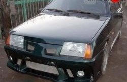 5 199 р. Передний бампер Скиф Лада 21099 (1990-2004) (Неокрашенный)  с доставкой в г. Майкоп. Увеличить фотографию 2