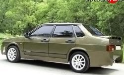 6 599 р. Задний бампер Миллер-Пилот Лада 2115 (1997-2012) (Неокрашенный)  с доставкой в г. Майкоп. Увеличить фотографию 2