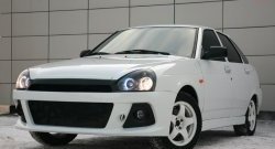 4 849 р. Передний бампер Снайпер WRC  Лада Приора ( 2170,  2171,  2172,  21728) (2007-2018) седан дорестайлинг, универсал дорестайлинг , хэтчбек дорестайлинг, купе дорестайлинг, купе рестайлинг, седан рестайлинг, универсал рестайлинг, хэтчбек рестайлин (Неокрашенный)  с доставкой в г. Майкоп. Увеличить фотографию 8