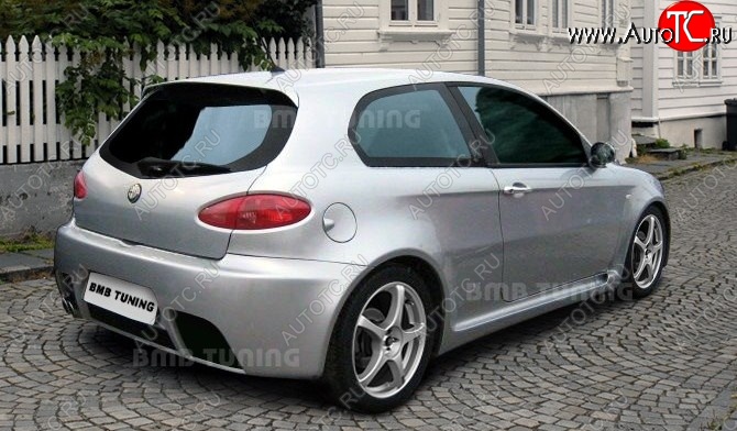28 999 р. Задний бампер BMB Alfa Romeo 147 937A дорестайлинг, хэтчбэк 3 дв. (2000-2004)  с доставкой в г. Майкоп