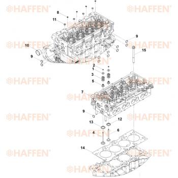 1 999 р. Прокладка головки блока цилиндров ISF2.8 (5257187/5345647) HAFFEN  Aston Martin DB7 (1993-1999) купе дорестайлинг  с доставкой в г. Майкоп. Увеличить фотографию 2