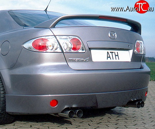 5 949 р. Спойлер ATH Mazda 6 GG седан дорестайлинг (2002-2005) (Неокрашенный)  с доставкой в г. Майкоп