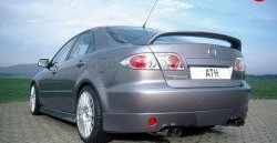 5 949 р. Спойлер ATH Mazda 6 GG седан дорестайлинг (2002-2005) (Неокрашенный)  с доставкой в г. Майкоп. Увеличить фотографию 2