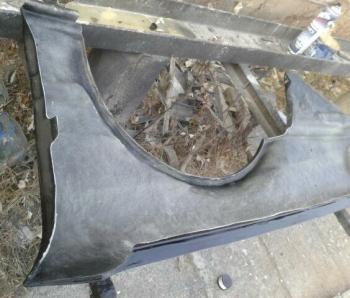 9 489 р. Переднее правое крыло Fiberplast  Audi 100  С4 - A6 ( С4,  C4)  с доставкой в г. Майкоп. Увеличить фотографию 2