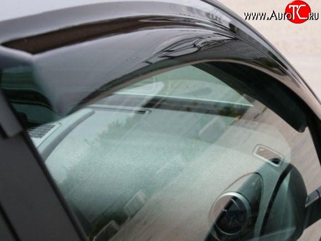 1 079 р. Комплект дефлекторов окон (ветровиков) 4 шт. Russtal Audi A4 B5 8D5 универсал 1-ый рестайлинг (1996-1998)  с доставкой в г. Майкоп