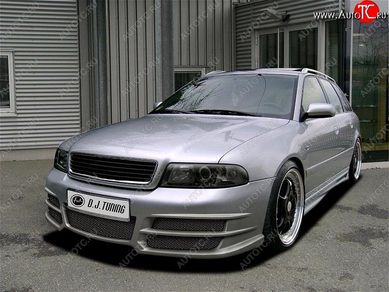 25 899 р. Передний бампер D.J. v2 Audi A4 B5 8D2 седан дорестайлинг (1994-1997)  с доставкой в г. Майкоп