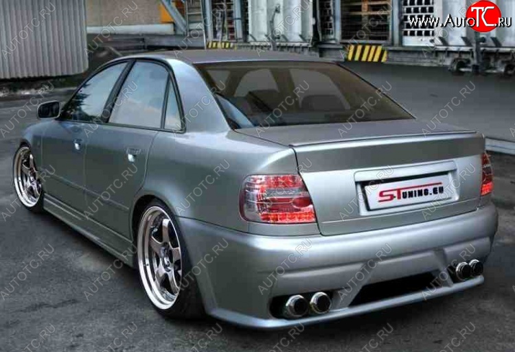 25 899 р. Задний бампер ST Audi A4 B5 8D2 седан 2-ой рестайлинг (1999-2001)  с доставкой в г. Майкоп