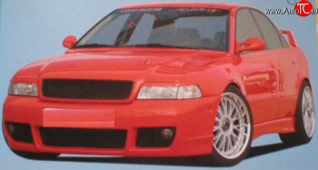 8 399 р. Передний бампер Rieger Audi A4 B5 8D2 седан дорестайлинг (1994-1997)  с доставкой в г. Майкоп. Увеличить фотографию 2