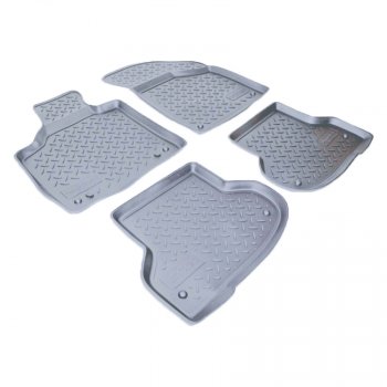 Коврики салона Norplast Unidec Audi A3 ( 8P1 хэтчбэк 3 дв.,  8PA хэтчбэк 5 дв.) (2008-2013) 2-ой рестайлинг, 3 рестайлинг, 3-ий рестайлинг (Цвет: серый)