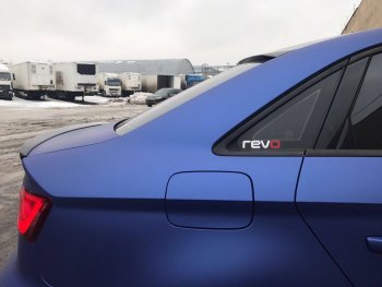 3 399 р. Лип спойлер АВТОКРАТ Audi A3 8VS седан дорестайлинг (2012-2016) (Неокрашенный)  с доставкой в г. Майкоп. Увеличить фотографию 4