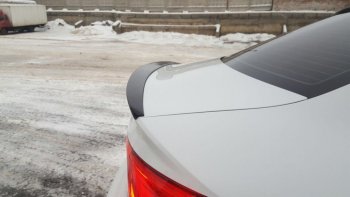3 399 р. Лип спойлер АВТОКРАТ Audi A3 8VS седан дорестайлинг (2012-2016) (Неокрашенный)  с доставкой в г. Майкоп. Увеличить фотографию 5