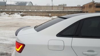 3 399 р. Лип спойлер АВТОКРАТ Audi A3 8VS седан дорестайлинг (2012-2016) (Неокрашенный)  с доставкой в г. Майкоп. Увеличить фотографию 6