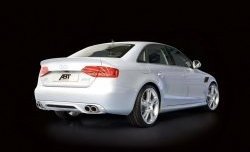 19 899 р. Накладка на задний бампер ABT Audi A4 B8 дорестайлинг, седан (2007-2011)  с доставкой в г. Майкоп. Увеличить фотографию 2