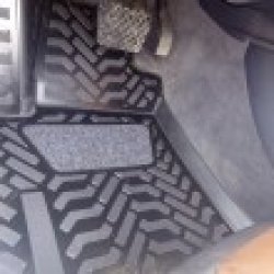 2 049 р. Коврики в салон Aileron 3D Audi A4 B8 дорестайлинг, универсал (2007-2011)  с доставкой в г. Майкоп. Увеличить фотографию 2