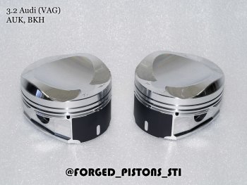 30 299 р. Поршни (3.2 л AUK/BKH/BPK/BYU поколение EA837) СТИ Audi A4 B7 седан (2004-2008) (диаметр поршня: 83,00 мм)  с доставкой в г. Майкоп. Увеличить фотографию 4