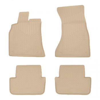 Коврики салона Norplast Unidec Audi A5  8T (2007-2011) дорестайлинг, лифтбэк (Цвет: бежевый)
