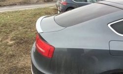 3 999 р. Лип спойлер CT Audi A5 8T дорестайлинг, лифтбэк (2007-2011) (Неокрашенный)  с доставкой в г. Майкоп. Увеличить фотографию 3