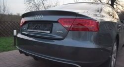 3 999 р. Лип спойлер CT Audi A5 8T дорестайлинг, лифтбэк (2007-2011) (Неокрашенный)  с доставкой в г. Майкоп. Увеличить фотографию 7