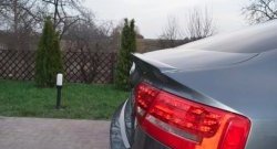 3 999 р. Лип спойлер CT Audi A5 8T дорестайлинг, лифтбэк (2007-2011) (Неокрашенный)  с доставкой в г. Майкоп. Увеличить фотографию 8
