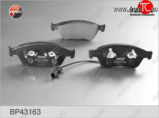 2 799 р. Колодка переднего дискового тормоза FENOX Audi A6 C6 дорестайлинг, седан (2004-2008) с доставкой в г. Майкоп Увеличить фотографию 1 2 799 р. Колодка переднего дискового тормоза FENOX Audi A6 C6 дорестайлинг, седан (2004-2008) с доставкой в г. Майкоп