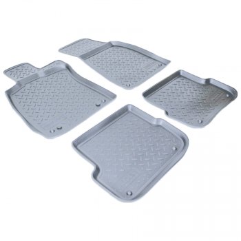 Коврики салона Norplast Unidec Audi A6  C6 (2004-2008) дорестайлинг, седан, дорестайлинг, универсал (Цвет: серый)