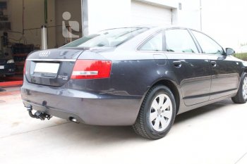 22 699 р. Фаркоп Aragon Audi A6 C6 дорестайлинг, седан (2004-2008) (шар S)  с доставкой в г. Майкоп. Увеличить фотографию 3