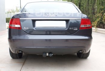 22 699 р. Фаркоп Aragon Audi A6 C6 дорестайлинг, седан (2004-2008) (шар S)  с доставкой в г. Майкоп. Увеличить фотографию 2
