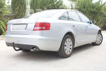 42 749 р. Фаркоп Aragon. (шар V) Audi A6 C6 дорестайлинг, седан (2004-2008)  с доставкой в г. Майкоп. Увеличить фотографию 2