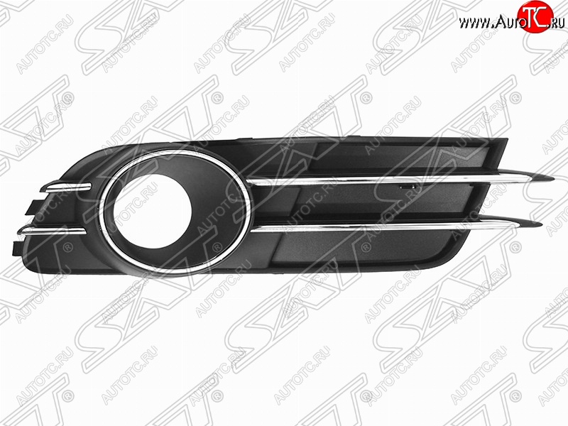 1 839 р. Правая рамка противотуманной фары SAT Audi A6 C7 дорестайлинг, седан (2010-2014) (Неокрашенная) с доставкой в г. Майкоп Увеличить фотографию 1 1 839 р. Правая рамка противотуманной фары SAT Audi A6 C7 дорестайлинг, седан (2010-2014) (Неокрашенная) с доставкой в г. Майкоп