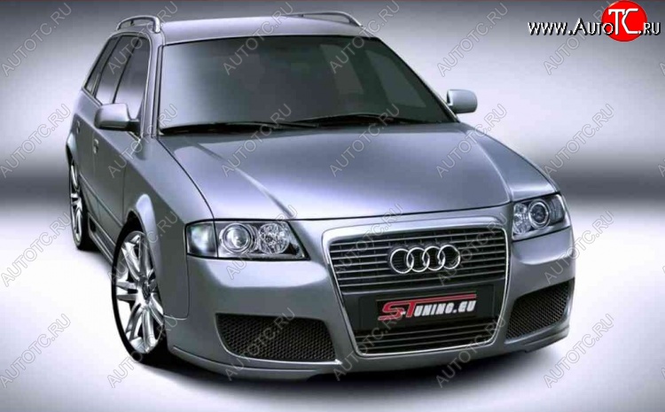 25 899 р. Передний бампер Rieger Audi A6 C5 дорестайлинг, седан (1997-2001)  с доставкой в г. Майкоп