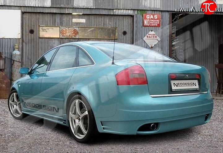 7 299 р. Задний бампер Neodesign Audi A6 C5 дорестайлинг, седан (1997-2001)  с доставкой в г. Майкоп