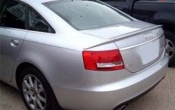 7 049 р. Лип спойлер Racing Audi A6 C6 дорестайлинг, седан (2004-2008)  с доставкой в г. Майкоп. Увеличить фотографию 3