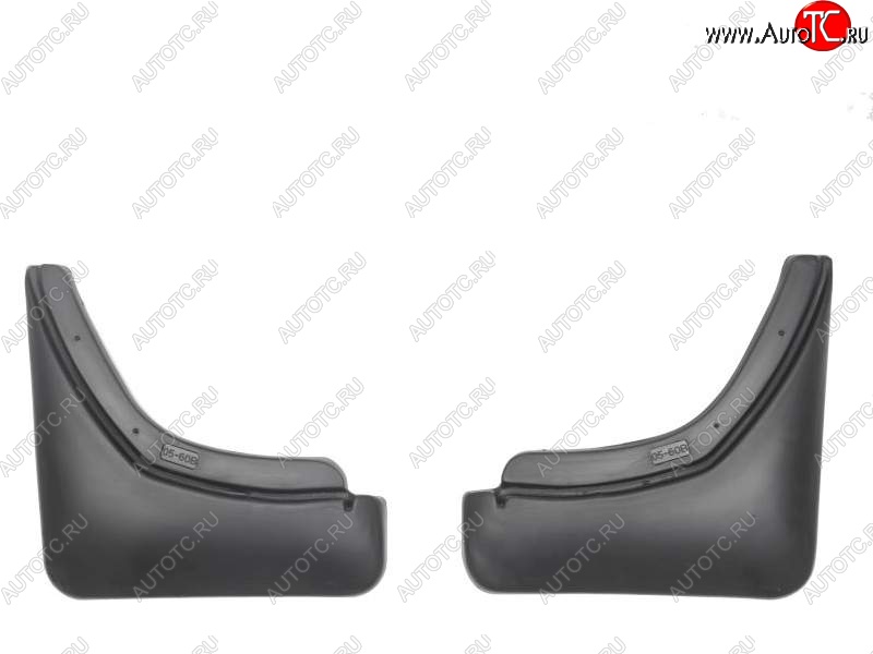 1 549 р. Брызговики задние Norplast Audi Q3 8U дорестайлинг (2011-2015)  с доставкой в г. Майкоп