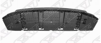 Экран (спойлер) переднего бампера SAT Audi Q3  8U (2011-2015) дорестайлинг