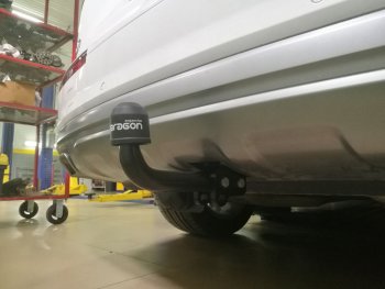22 699 р. Фаркоп (тягово-сцепное устройство) Aragon Audi Q5 FY дорестайлинг (2017-2020) (Тип шара A)  с доставкой в г. Майкоп. Увеличить фотографию 2