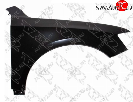 6 649 р. Правое переднее крыло SAT (пр-во Тайвань) Audi Q5 8R дорестайлинг (2008-2012) (Неокрашенное)  с доставкой в г. Майкоп