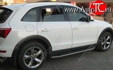13 999 р. Накладки на колёсные арки (рестайлинг) CT Audi Q5 8R дорестайлинг (2008-2012) (Неокрашенные)  с доставкой в г. Майкоп