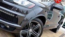 17 299 р. Накладки на колёсные арки Slim Arch Audi Q7 4L дорестайлинг (2005-2009) (Неокрашенные)  с доставкой в г. Майкоп. Увеличить фотографию 3