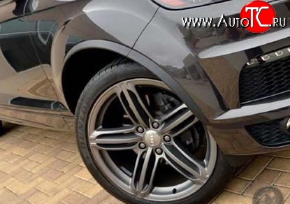 17 299 р. Накладки на колёсные арки Slim Arch Audi Q7 4L дорестайлинг (2005-2009) (Неокрашенные)  с доставкой в г. Майкоп