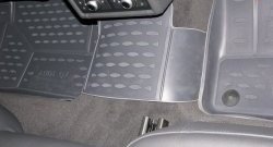 3 199 р. Коврики в салон Element 4 шт. (полиуретан) Audi Q7 4L дорестайлинг (2005-2009)  с доставкой в г. Майкоп. Увеличить фотографию 2
